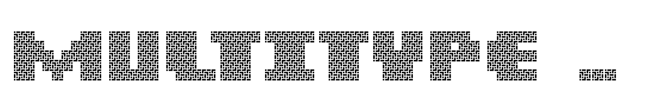 MultiType Maze Display